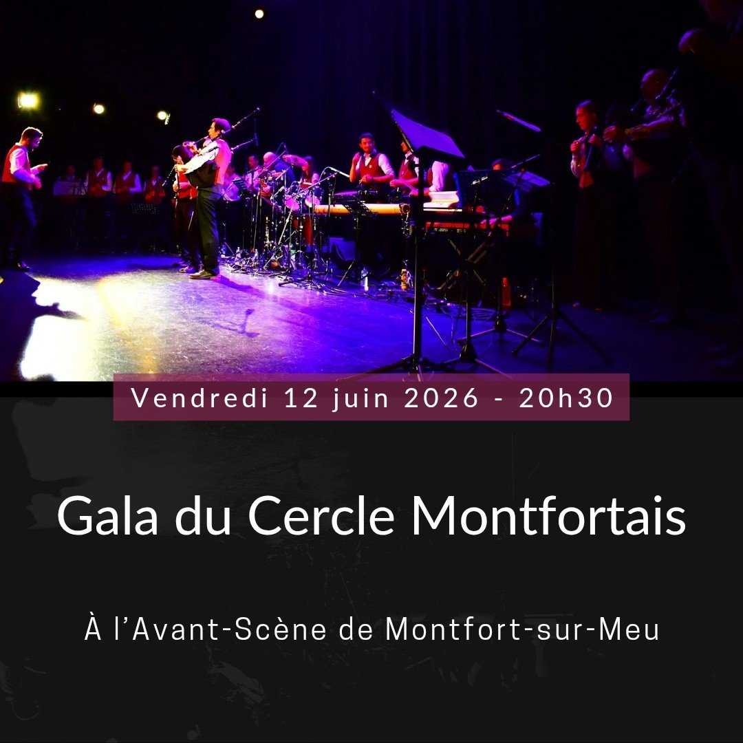 Le bagad jouera au gala du Cercle Montfortais qui a lieu le vendredi 12 juin 2026 à partir de 20h30, à l'Avant-Scène de Montfort-sur-Meu.