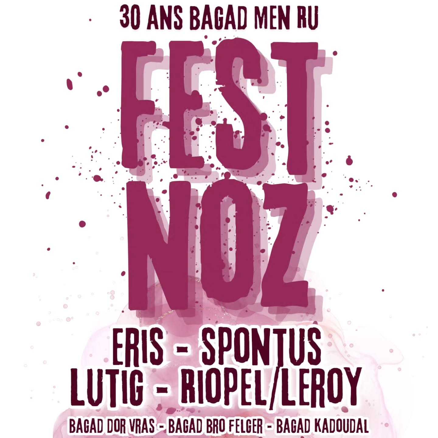 Le 20 septembre 2025 le bagad fête ses 30 ans, au Confluent de Montfort-sur-Meu :

- 19h : bagadoù
- 20h30 : groupes de fest noz

Venez nombreux !